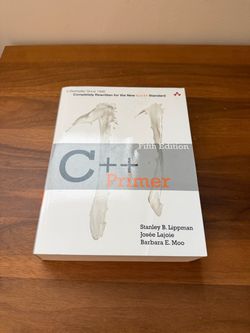 C++ Primer 5th edition