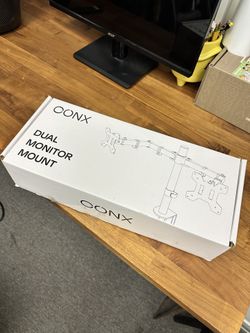 Dual Monitor Mount Brand New Black Computer Screen