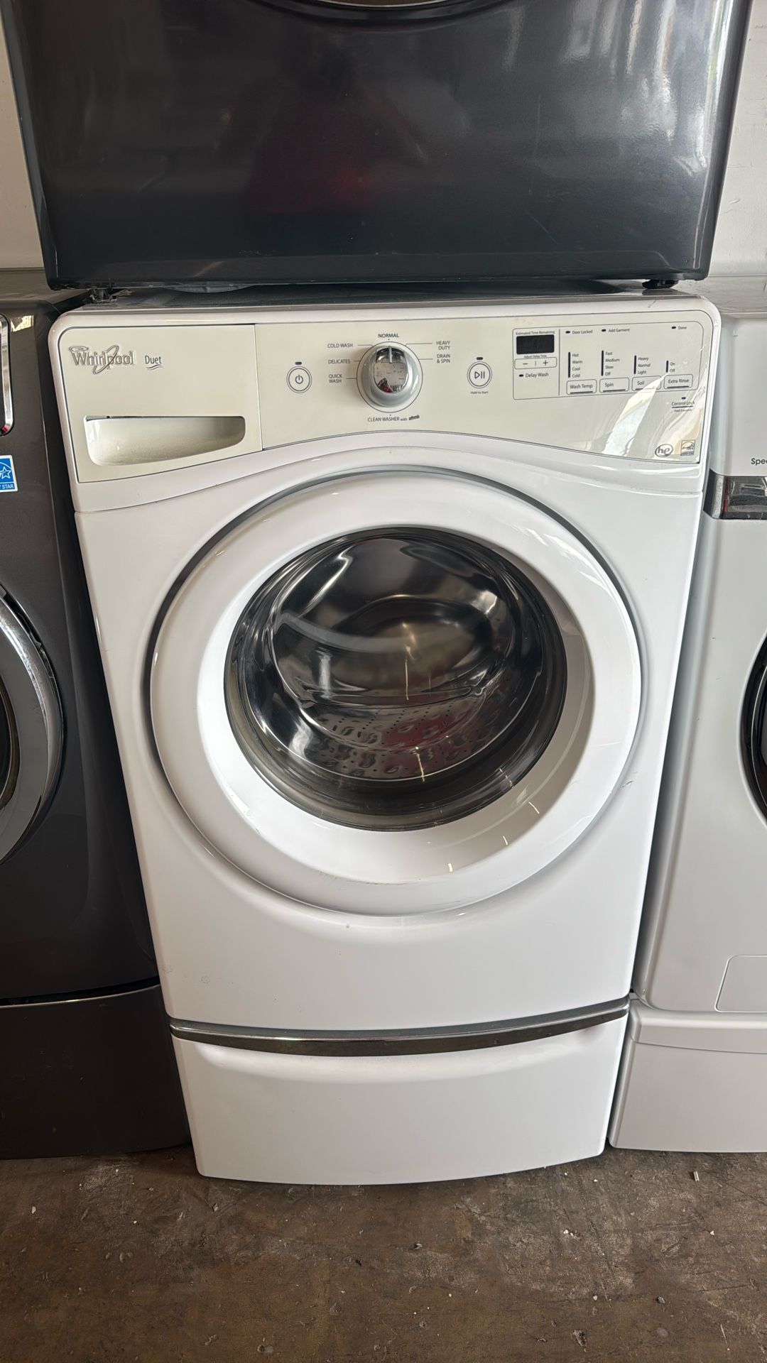 Whirlpool Washer On Pedestal