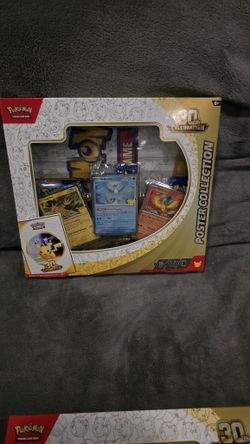 Pokémon TCG 30th Celebration Poster Collection — Factory Sealed