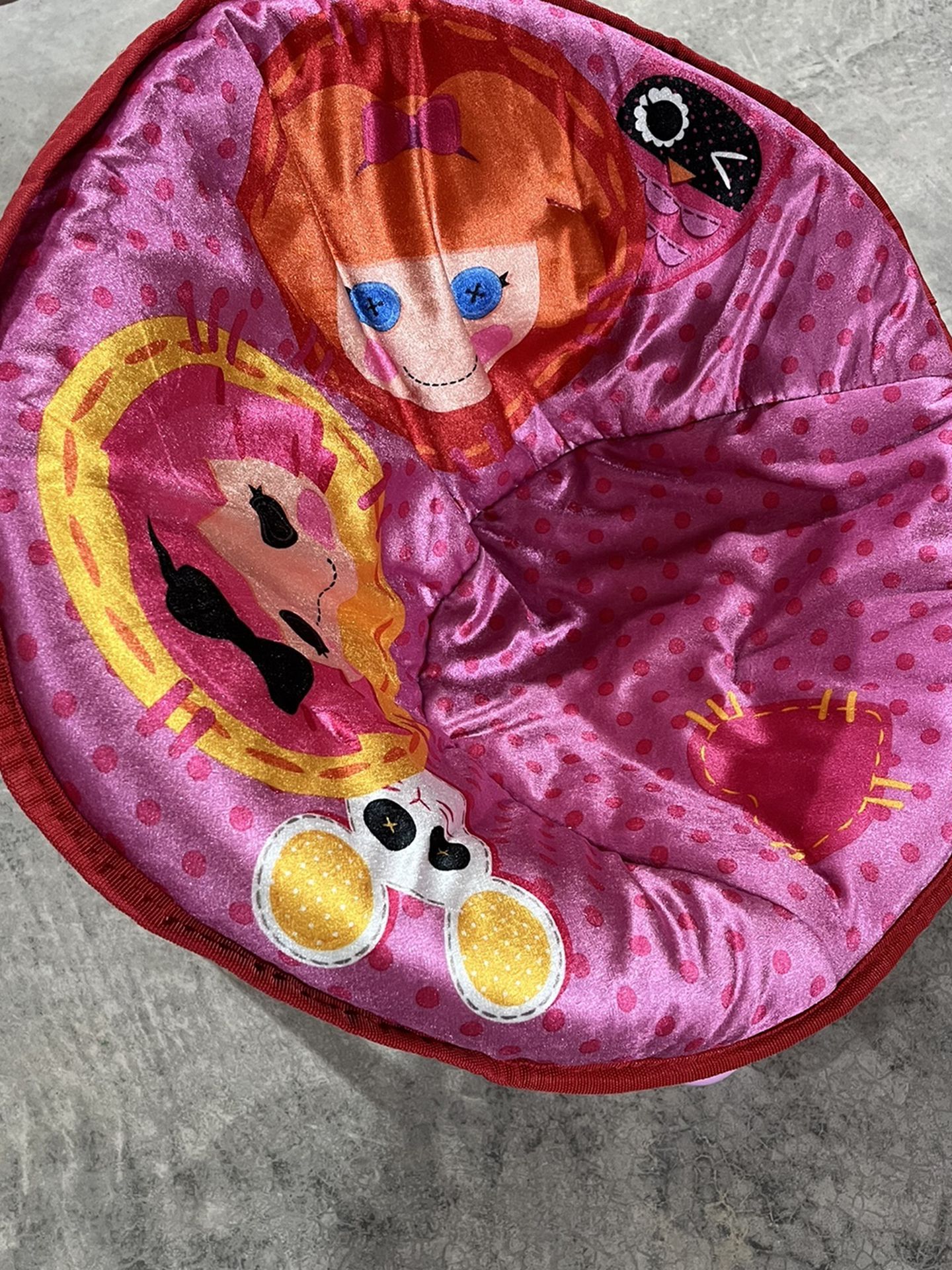 19” Toddler Lalaloopsy Mini Saucer Chair—oh so comfy