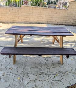 Wood Picnic Table