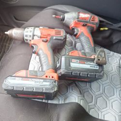 Milwaukee  Drill & Impact 