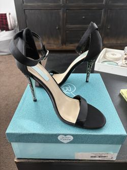 Betsy Johnson Blue Bottom Heels