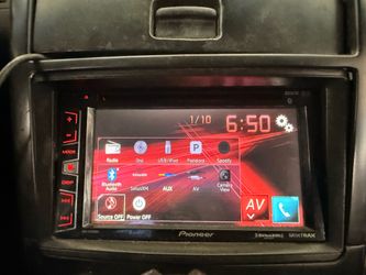 7” pioneer touchscreen car radio & harness