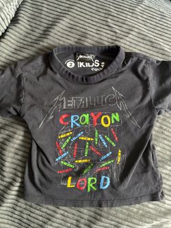 Metallica toddler shirt