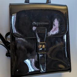 Dr Marten Patent leather backpack