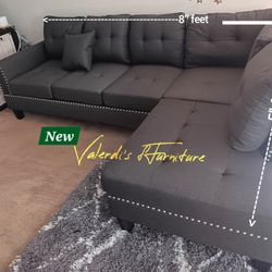 Sectional Sofa 100x65x34H 