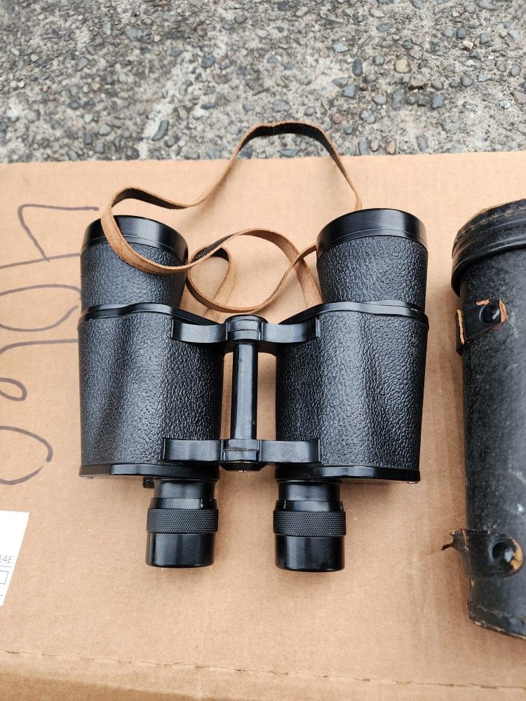 Vintage Remington Binoculars 7×50 Fully Coated Optics With Case