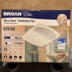 Broan Elite QTR 100 Ventilation Fan