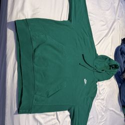 Green Nike Hoodie Size M In Kids