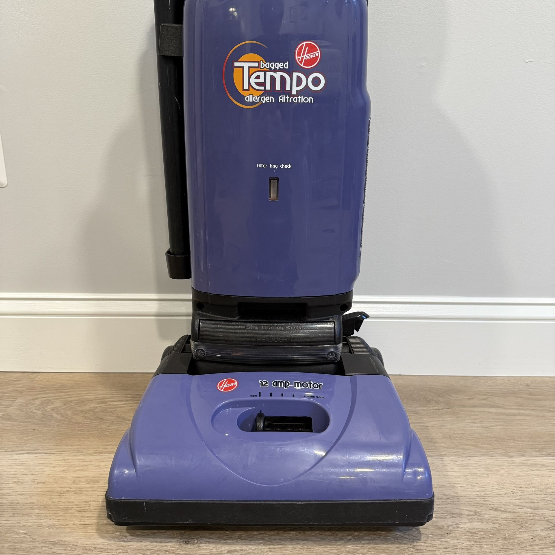 Hoover Tempo Widepath Upright Vacuum Cleaner As whole or for parts *Vintage 1997* SEE DESCRIPTION