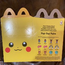 Mc Donald’s Pokémon Box