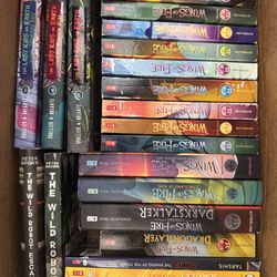 Various incomplete book set