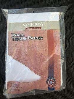 Symphony Professional Wall Tissue Paper – Faux Finish / Decorative Walls (New) - 4 PACKAGES, PRICE IS FOR EACH 