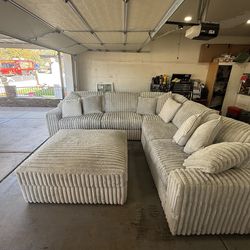 3 piece couch set with ottoman
