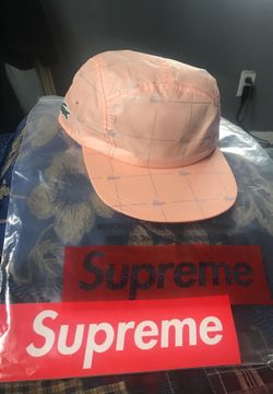 Supreme X Lacoste Collab Peach Cap