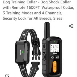 Dog Shock Collar New 