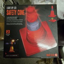 Light Up Safety Cone 