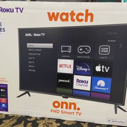 43 in Onn Roku TV BRAND NEW