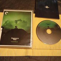 Rosemary's Baby (Criterion Collection) (Blu-ray) OOP Blu Ray Roman Polanski Rare