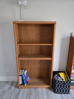 Solid Wood Book Shelf