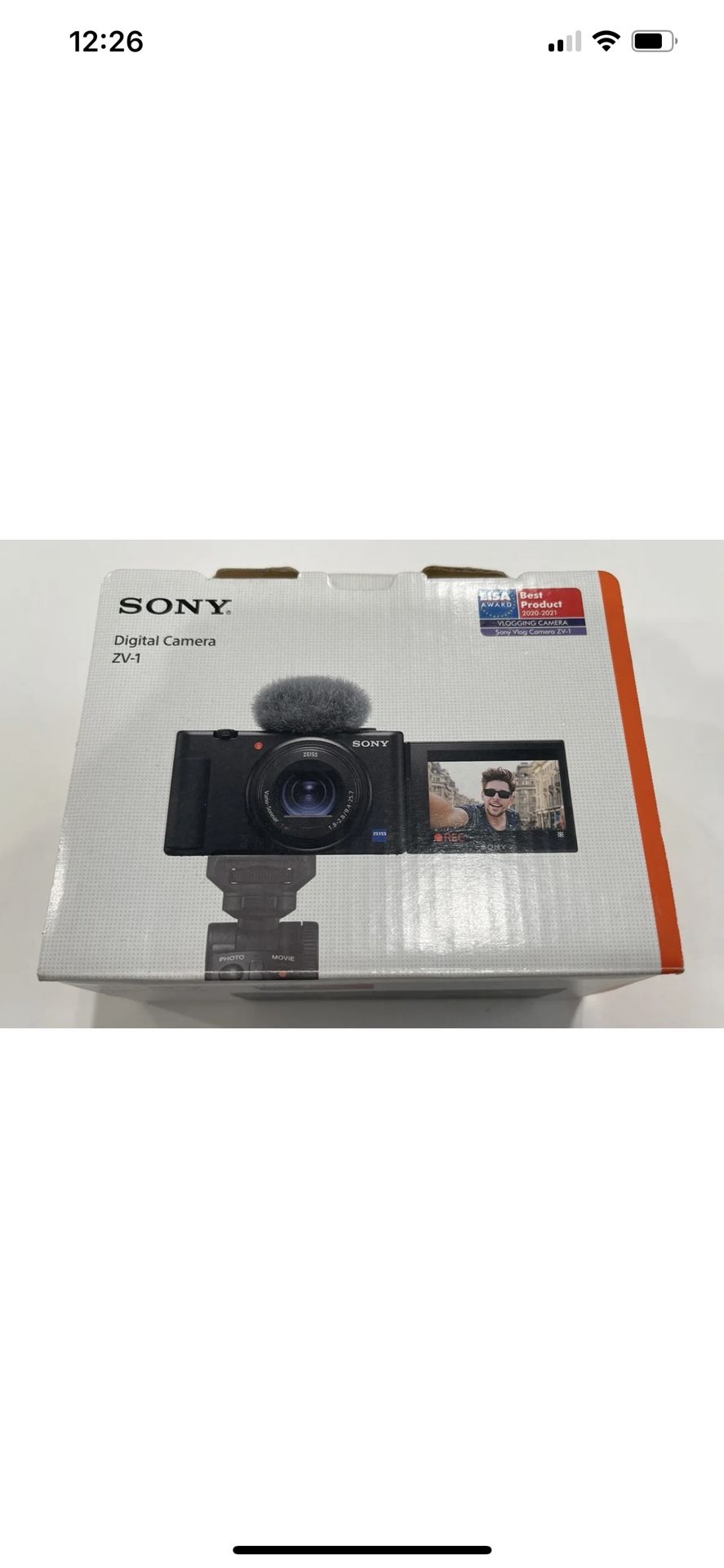 Sony ZV-1 20.1 MP Digital Camera for Content Creators-Vloggers-