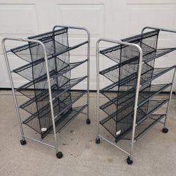 Shoe Rack On Wheels  - $10 Each