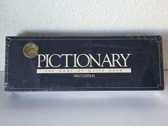 Pictionary First Edition The Game Of  Quick Draw Vintage 1985 Sealed