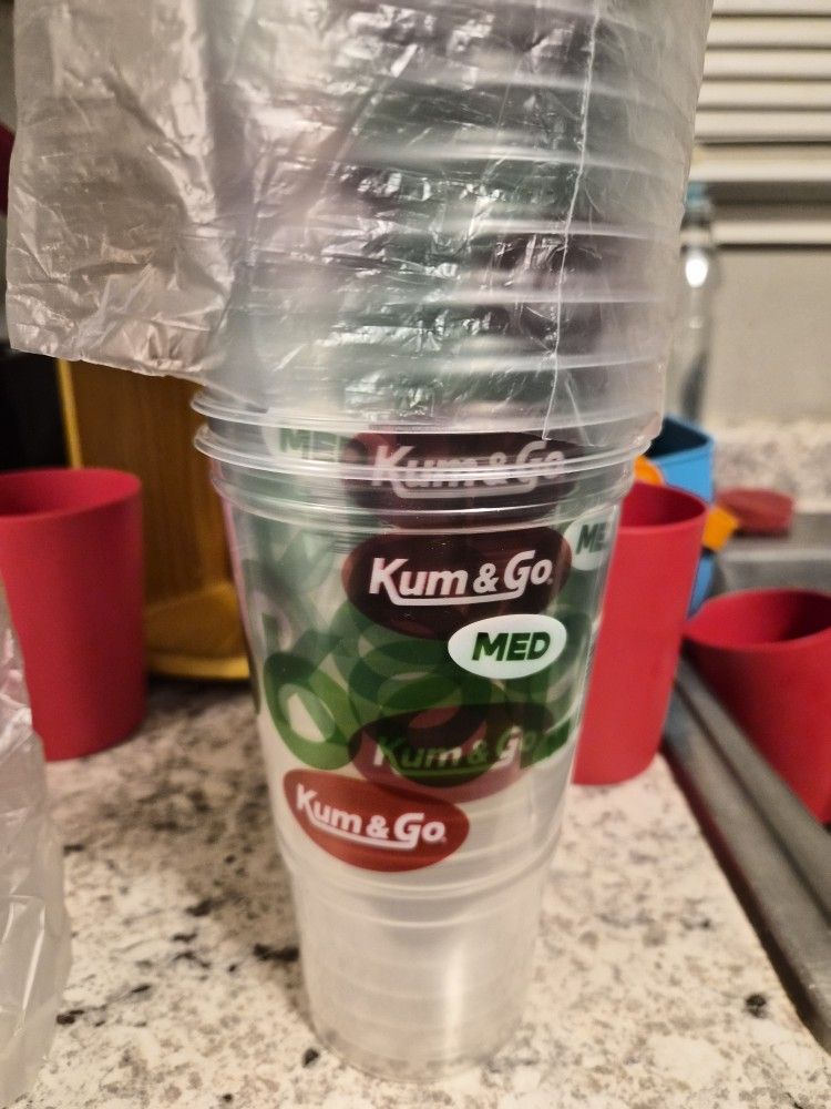 Kum And Go Plastic Drinking Cups