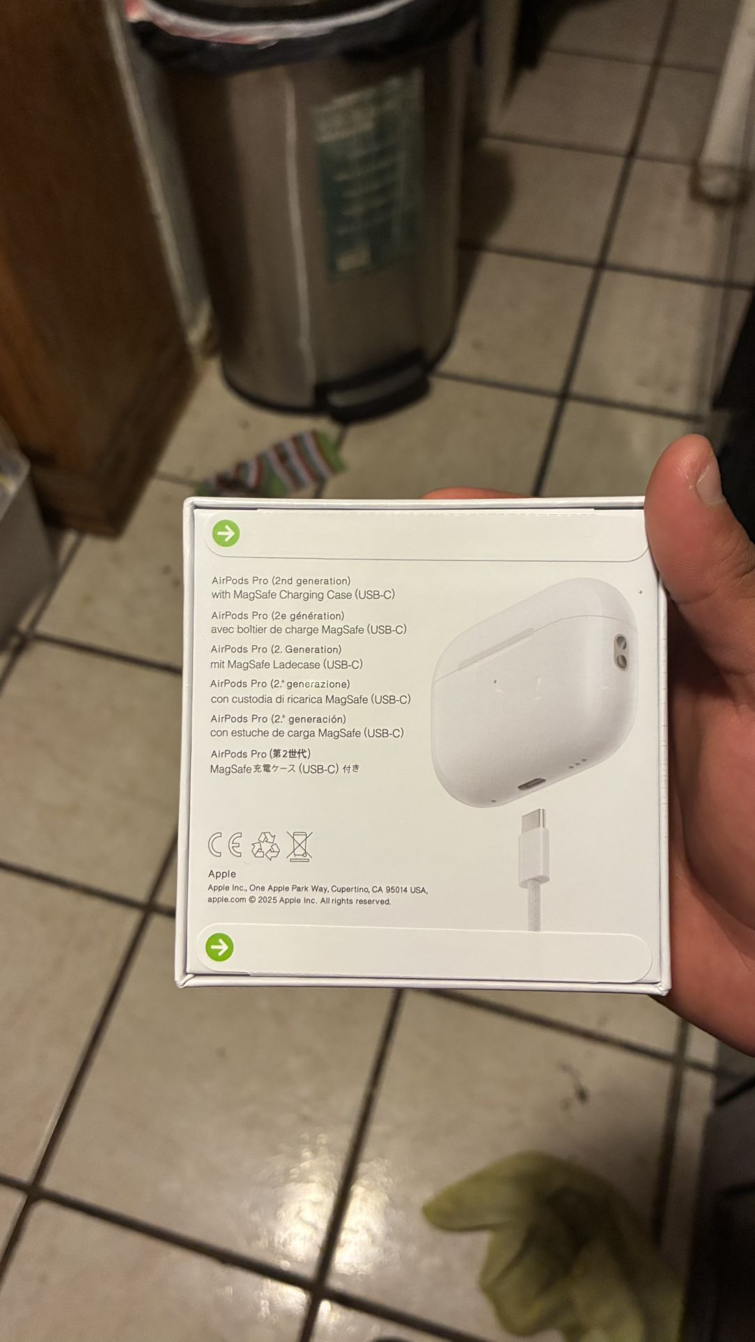 Apple AirPods Pro 2 Wireless Earbuds with Active Noise Cancellation