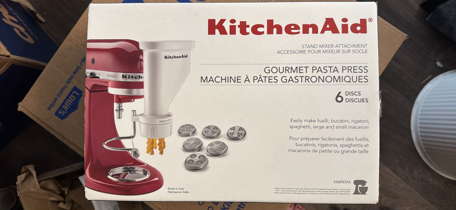 KitchenAid gourmet pasta press