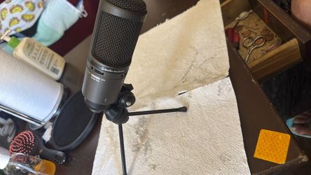 Professional microphone with Mike pop filter