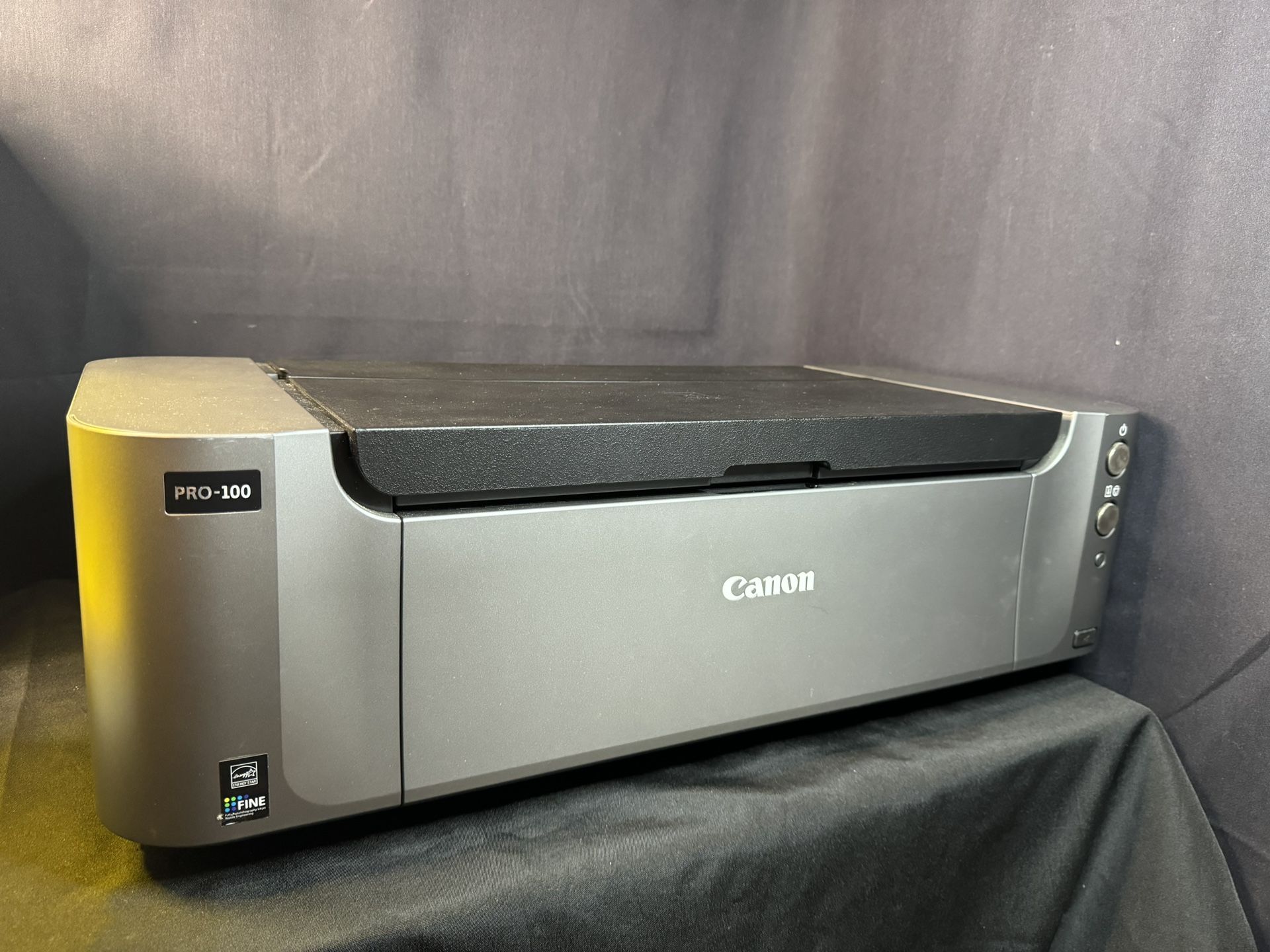 CANON PIXMA PRO-100 Inkjet Color Digital Photo Printer NEW CARTRIDGE TESTED WORK