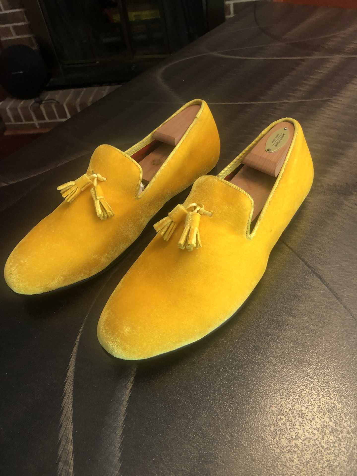Yellow Loafers (size 12)