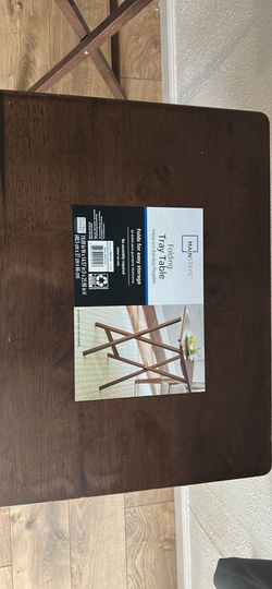 Two Folding Tray Table