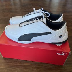 White Puma X BMW Shoes Size 11