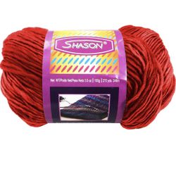 Shason Textile Super-Soft Acrylic Yarn. Set of 8