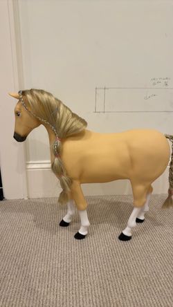 American girl, doll horse