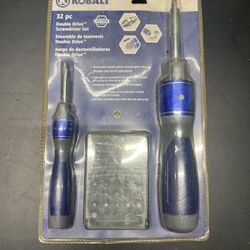 Kobalt Tools 32 Pc. Double Drive Ratcheting Screwdriver Set
