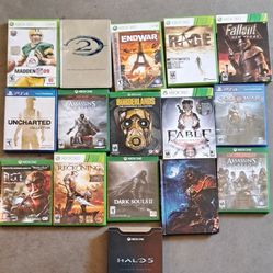 SELLING ALL FOR ONLY $50---- 16 games Xbox 360 PS4  Xbox 1 