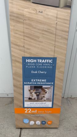 LifeproofDusk Cherry 22 MIL x 8.7 in. W x 48 in. L Click Lock Waterproof Luxury Vinyl Plank Flooring