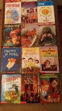 20 Assorted Scholastic Kids Books