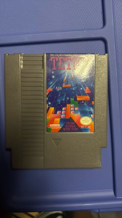Tetris NES Nintendo Cartridge