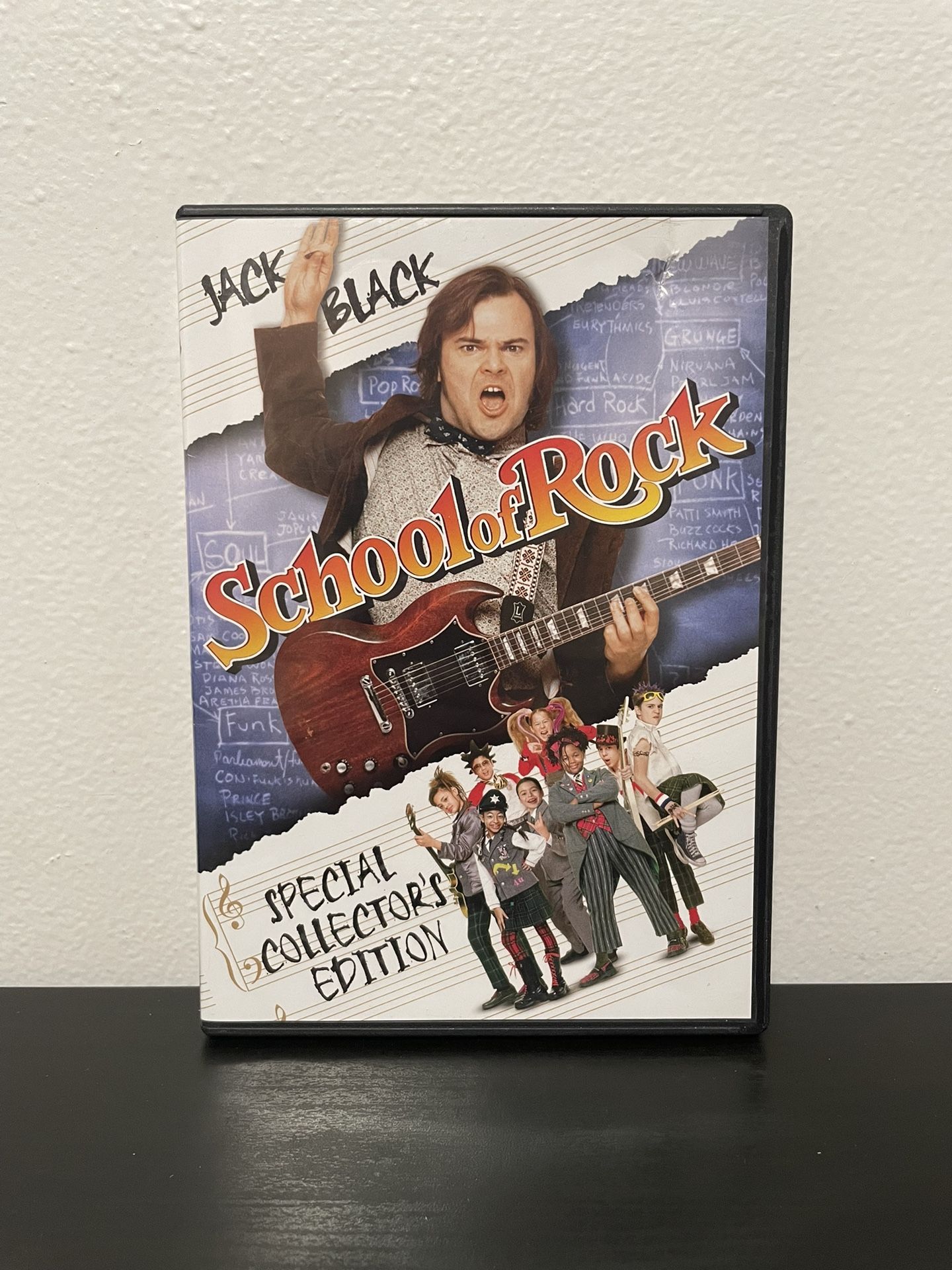 School Of Rock DVD Special Collectors Edition Movie Jack Black Comedy 2003