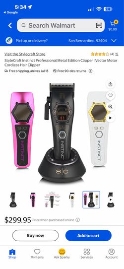 SC hair clippers metal edition