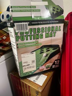 Professional putting mat