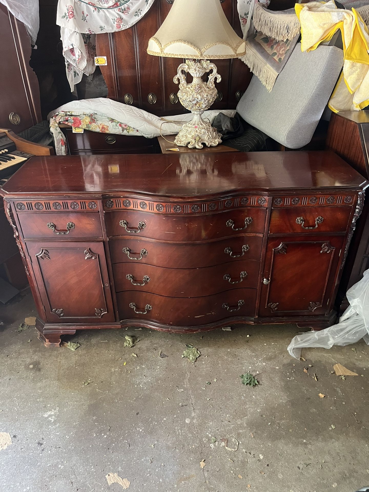 Vintage Solid Wood Buffet
