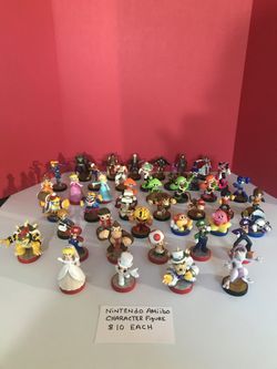 Collection of Nintendo Amiibo’s $10 each