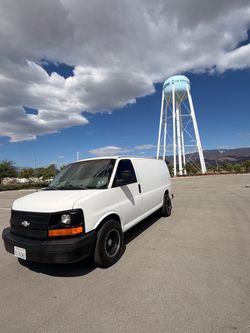 Chevrolet Express Cargo Van White